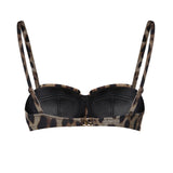 Top bikini con stampa leopardata O1A16J ONO11HY13M DOLCE & GABBANA 