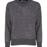 Maglia con strass applicati 2323661133600 UTA001 SPORTMAX 