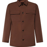 Overshirt James in misto lana MCJAM3687S26 337 MICHAEL COAL 