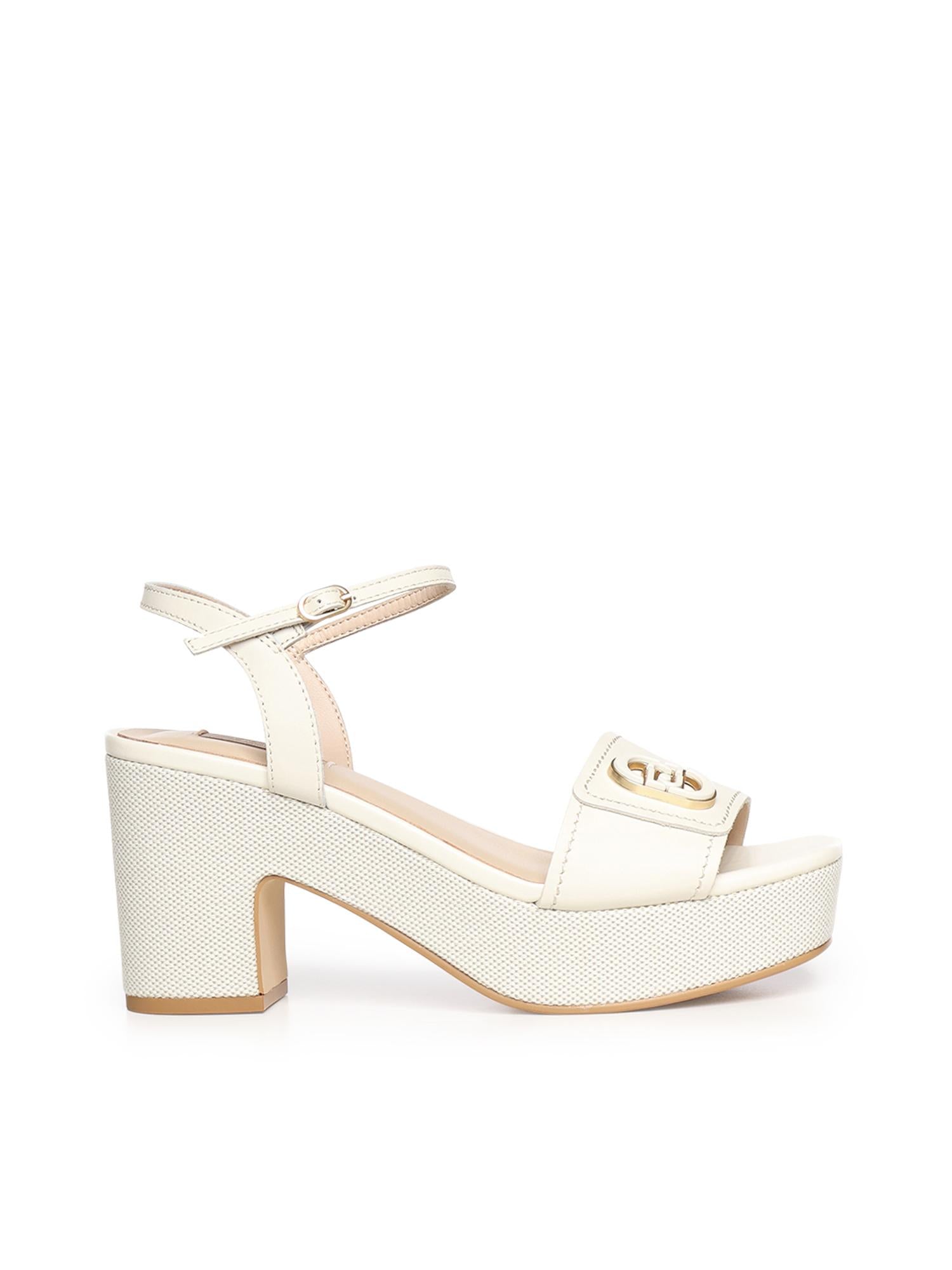 Sandali Harper in pelle SA6119P0102 S1400 LIU JO 