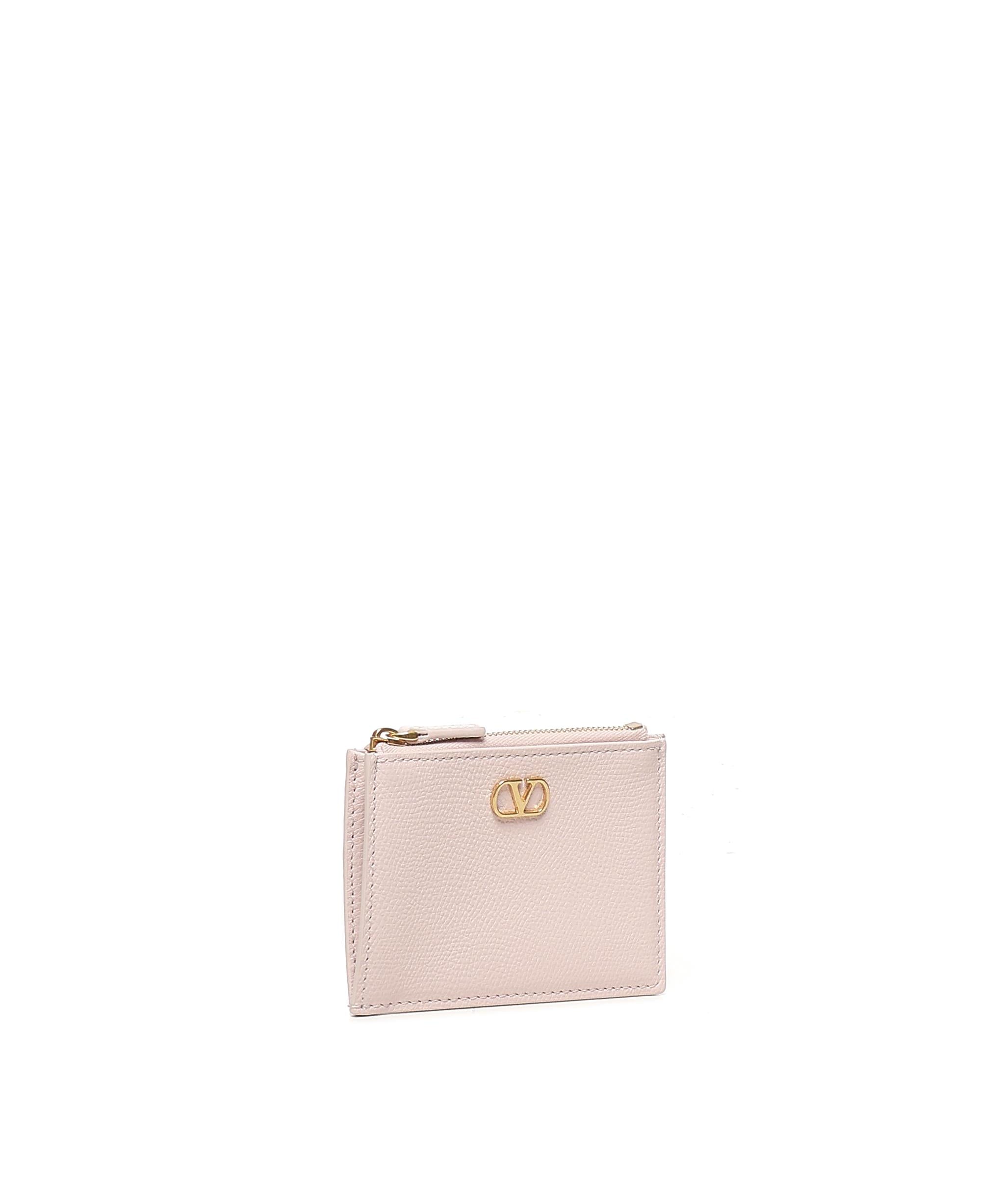 PORTACARTE VLOGO SIGNATURE IN VITELLO GRANATO 6W0P0AK9 SNP16Q VALENTINO GARAVANI 