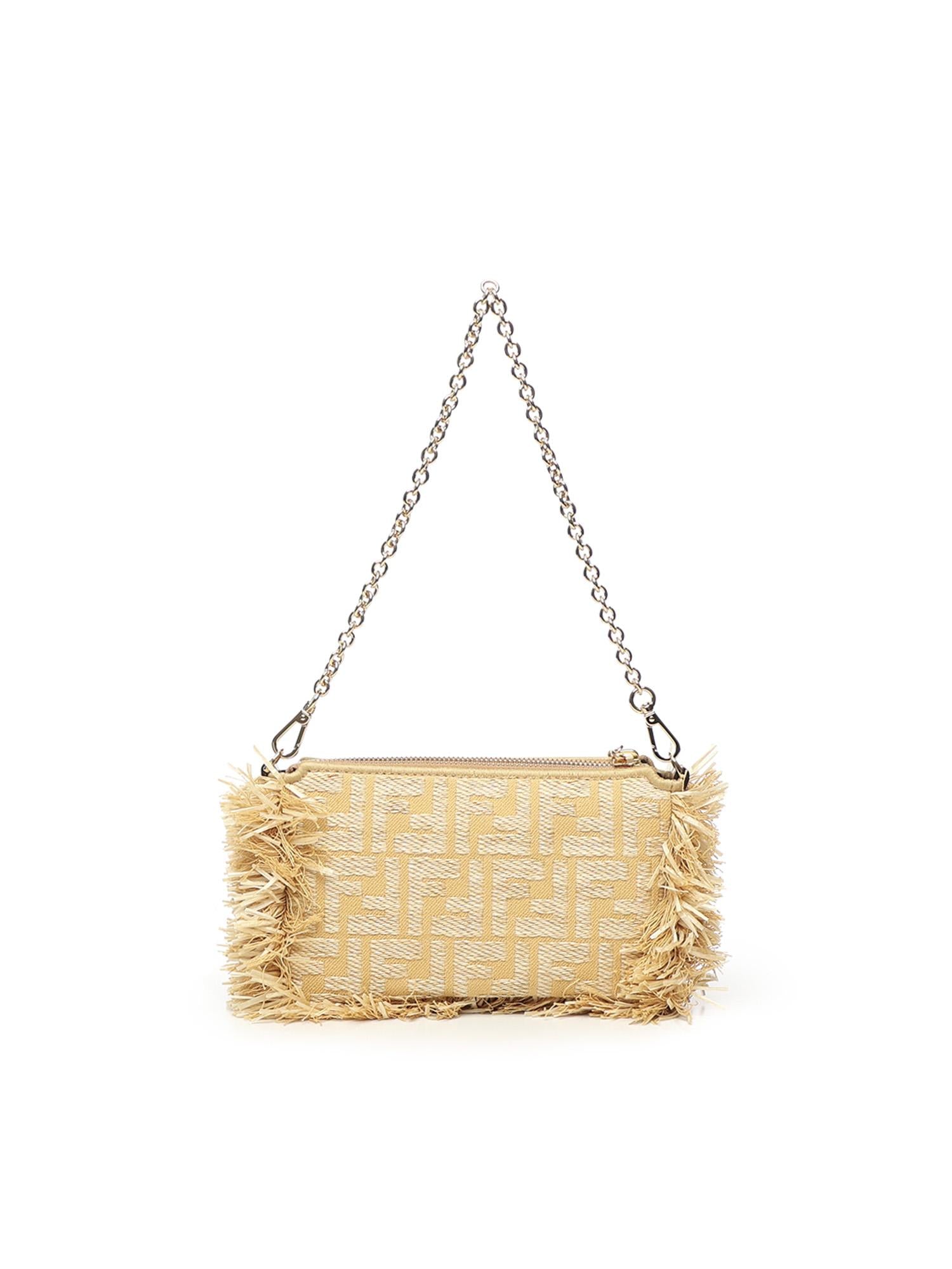 Pouch Baguette FF Jacquard 8BS073 AV23F17A1 FENDI 
