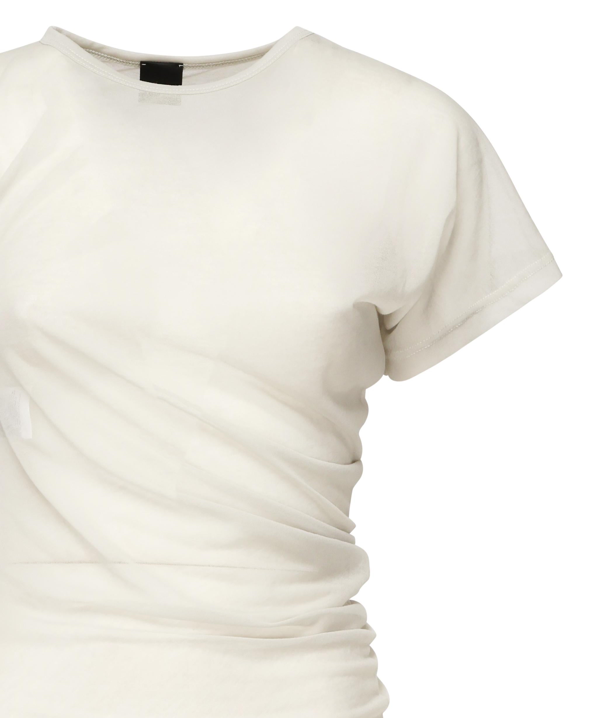Maglia asimmetrica jersey 104652 A2CLI12 PINKO 