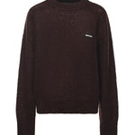 Maglione in misto lana con logo 114639 2910 ROTATE 