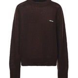 Maglione in misto lana con logo 114639 2910 ROTATE 