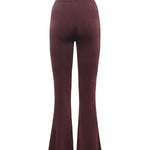 Pantalone palazzo in maglia a costine 5YGB29 5881ZRGP MARCIANO BY GUESS 