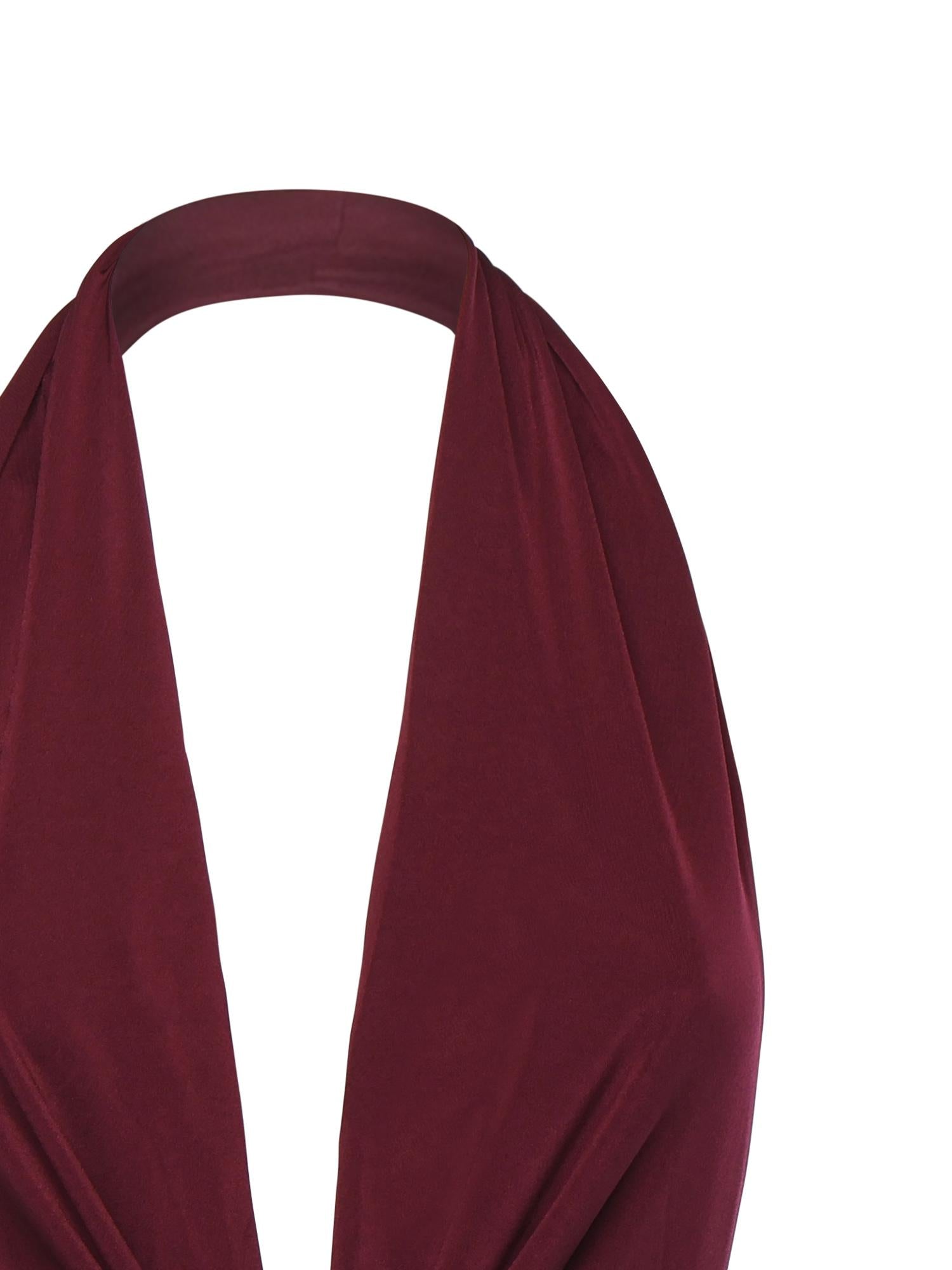 Abito midi Zendaya TM180146A TJP185CABERNET THE ANDAMANE 