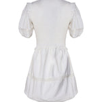 Sandy mini dress in cotton CD3408-SU24 -WHITE FOR LOVE & LEMONS 