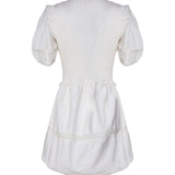 Sandy mini dress in cotton CD3408-SU24 -WHITE FOR LOVE & LEMONS 