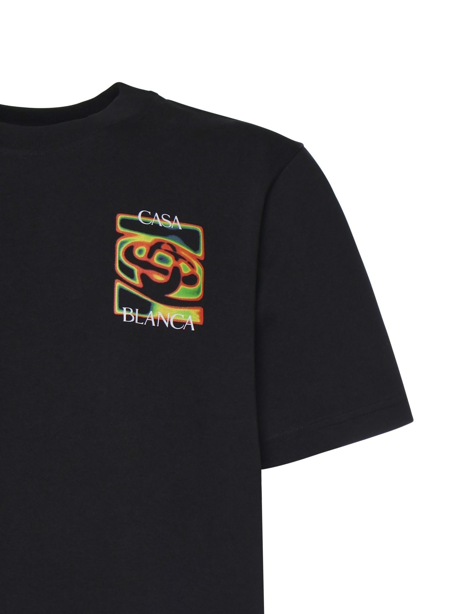 T-shirt con stampa in cotone MSP26JTS001 06 CASABLANCA 