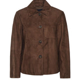 Giacca a camicia in suede 2529446021600 001 'S MAX MARA 