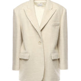 Blazer monopetto Teresa T182030B TNW047IVORY THE ANDAMANE 