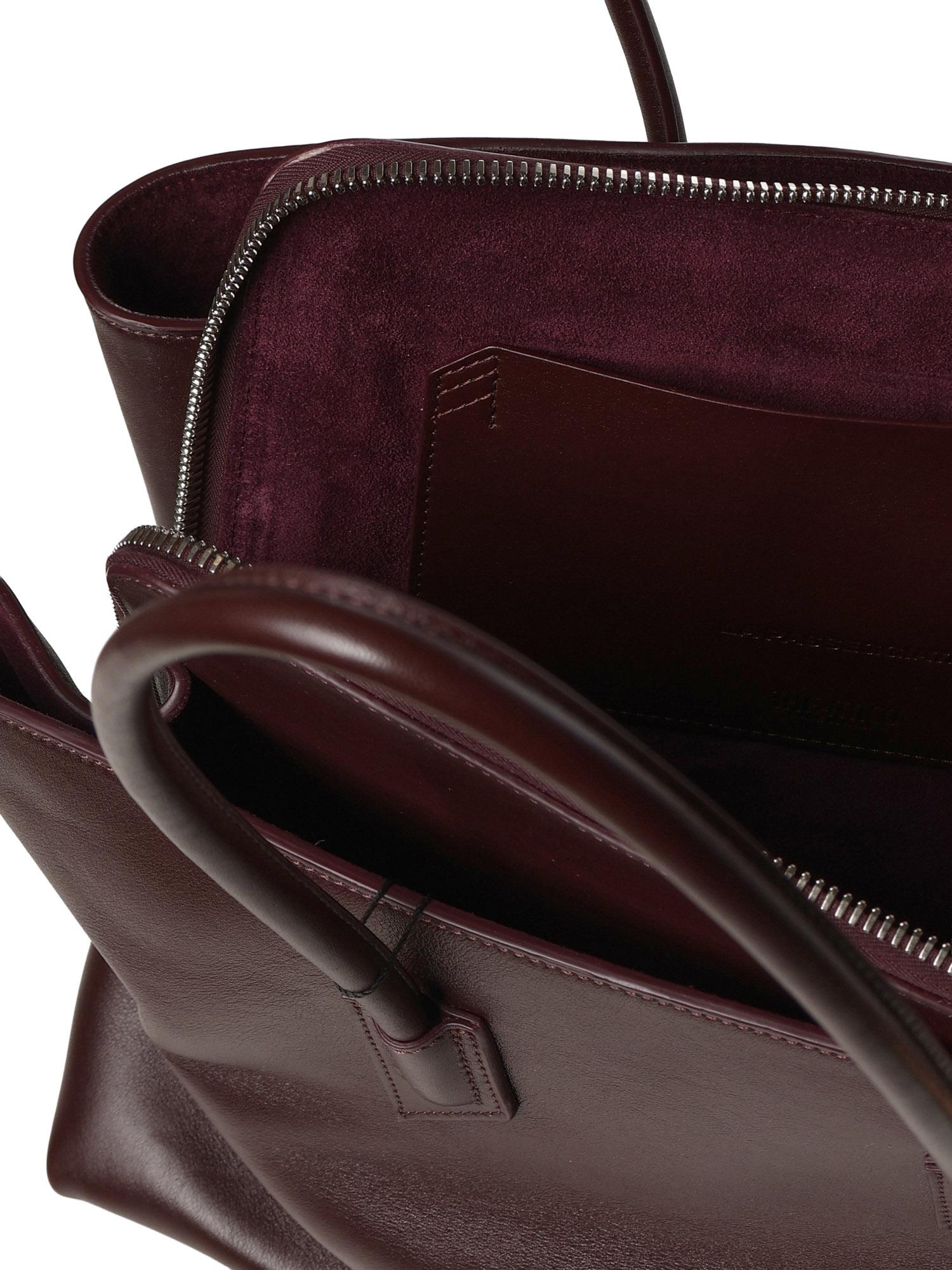 Borsa La Passeggiata Medium in pelle 250WAH00054 LBT019AA851 THE Attico 