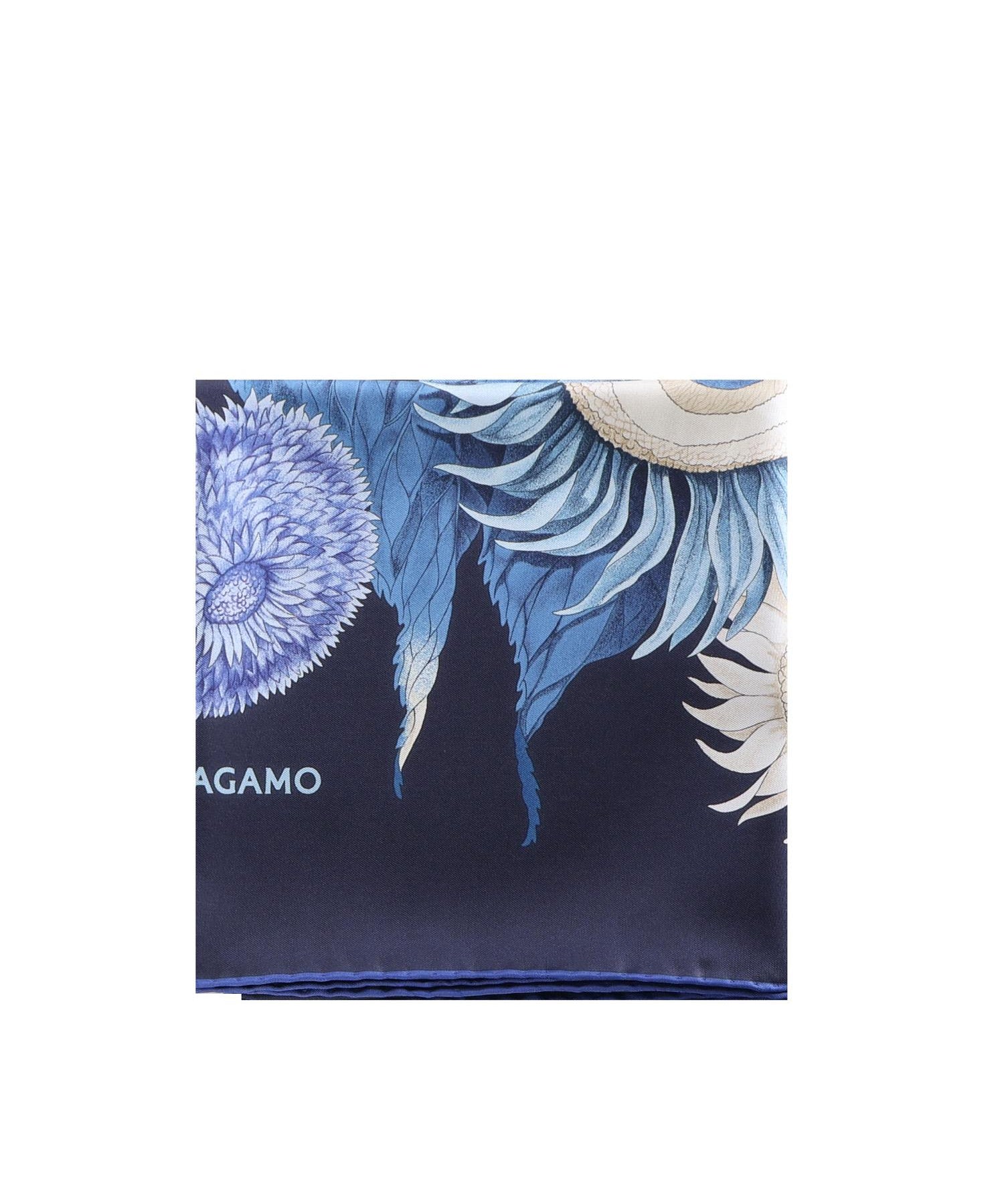 Foulard in seta con stampa 310196 780052003 FERRAGAMO 