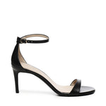 NUDIST II SANDAL 75 SK306BLK  STUART WEITZMAN 