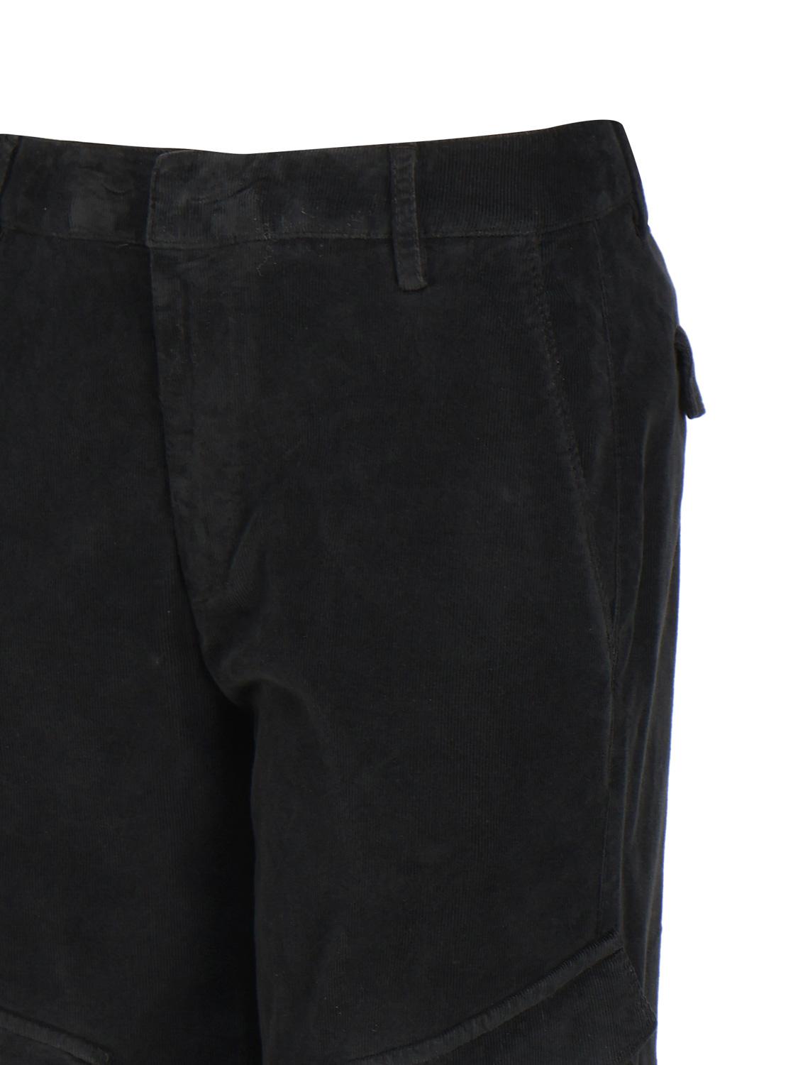 Pantaloni Camila loose in cotone<BR/> DP700VS0030Y TRT999 DONDUP 