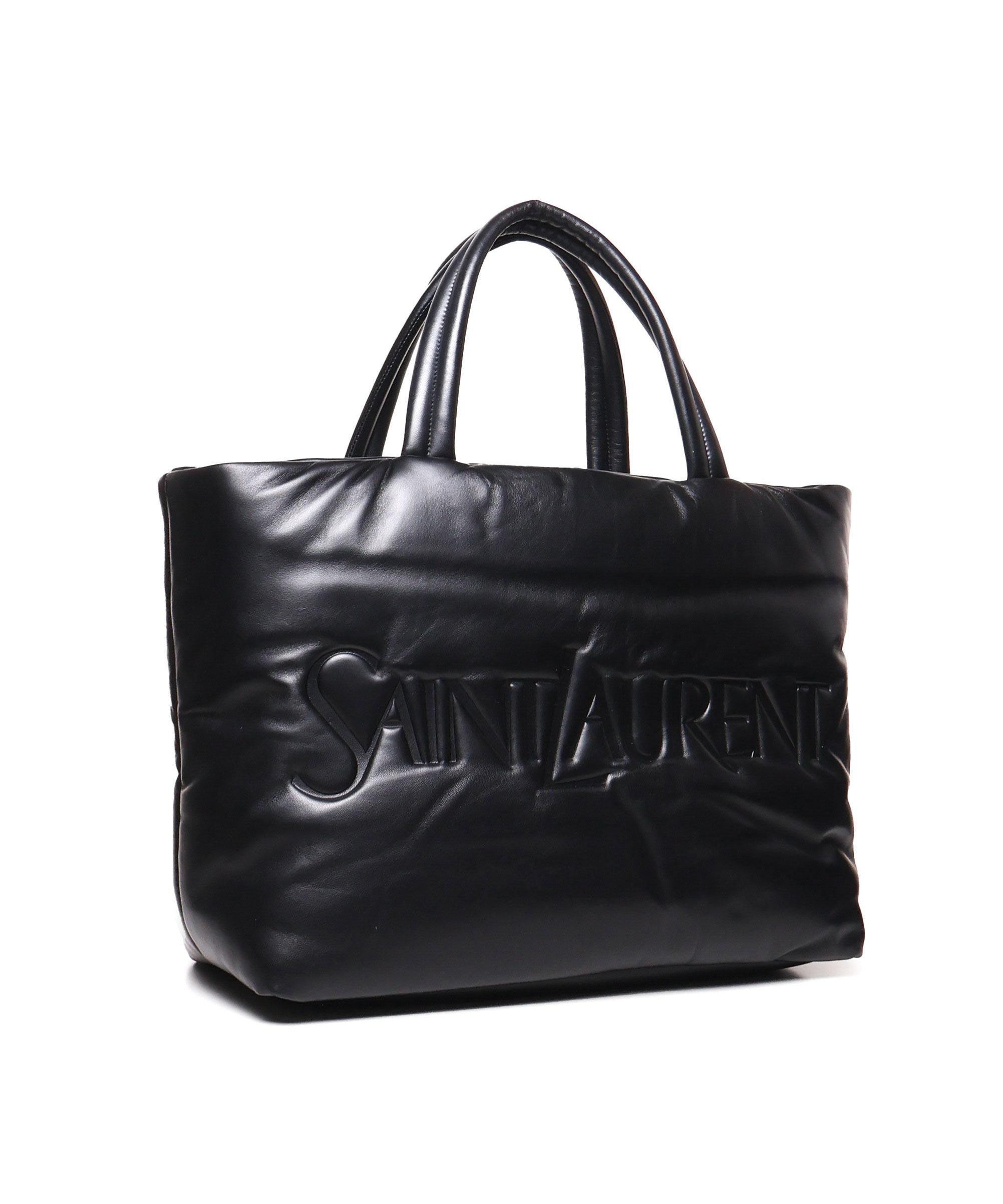 Borsa tote imbottita in pelle 756269 AACIW1000 SAINT LAURENT 