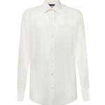 Camicia in crêpe de chine di seta G5ML1T FU1UQW0111 DOLCE & GABBANA 