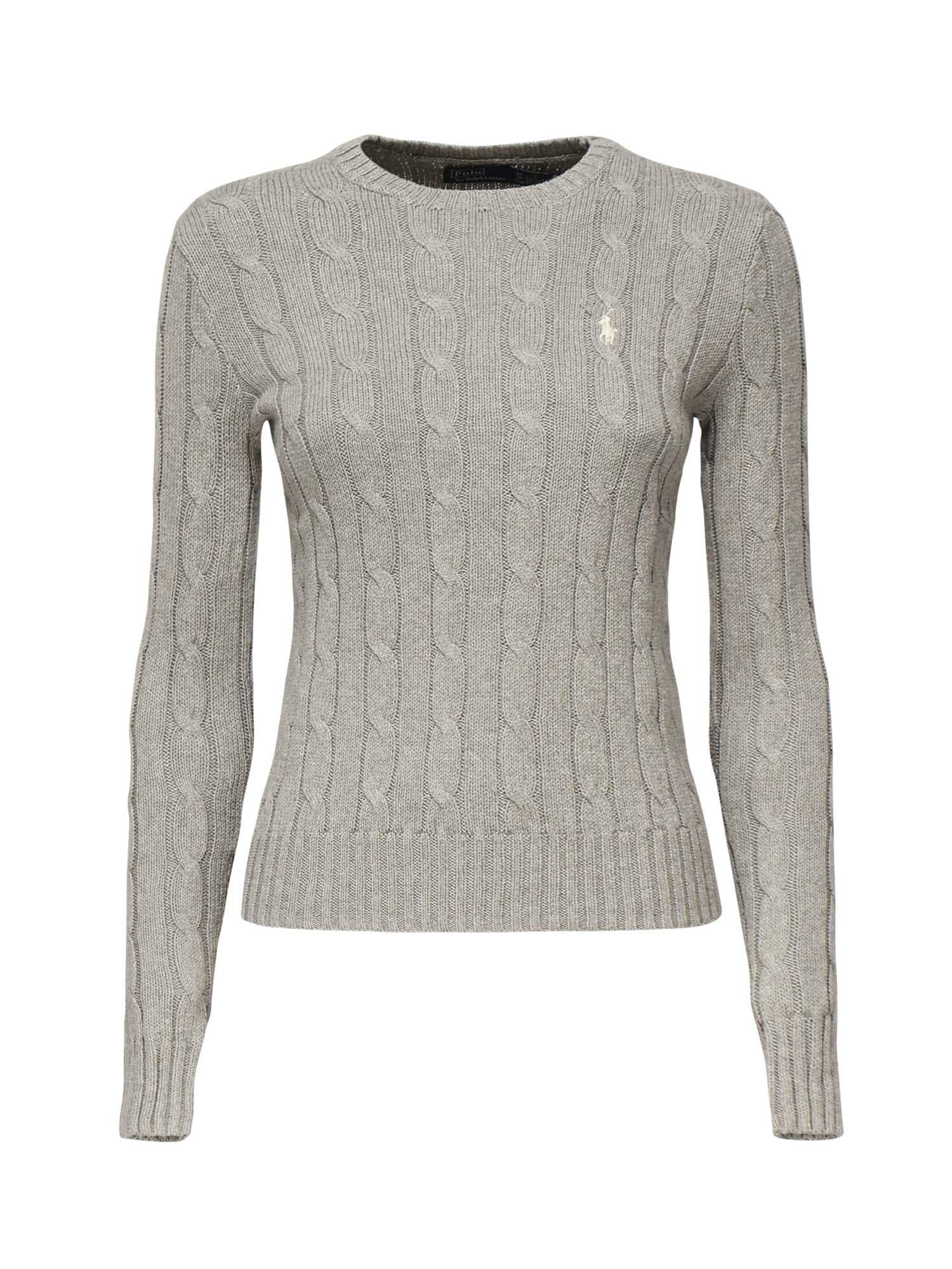 Pullover a trecce in cotone 211971795 001 POLO RALPH LAUREN 