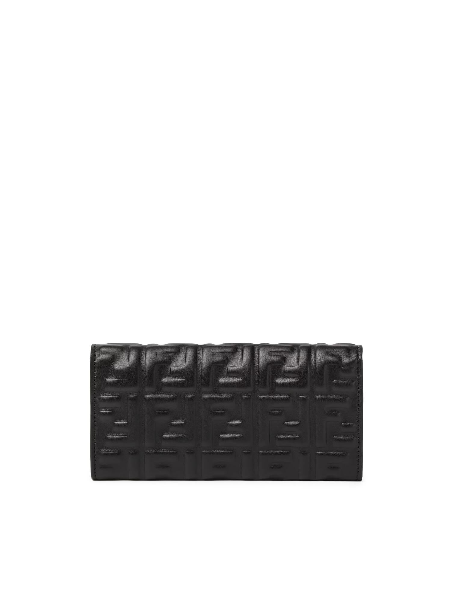 Portafoglio continental Baguette in pelle 8M0365 AAJDF0KUR FENDI 