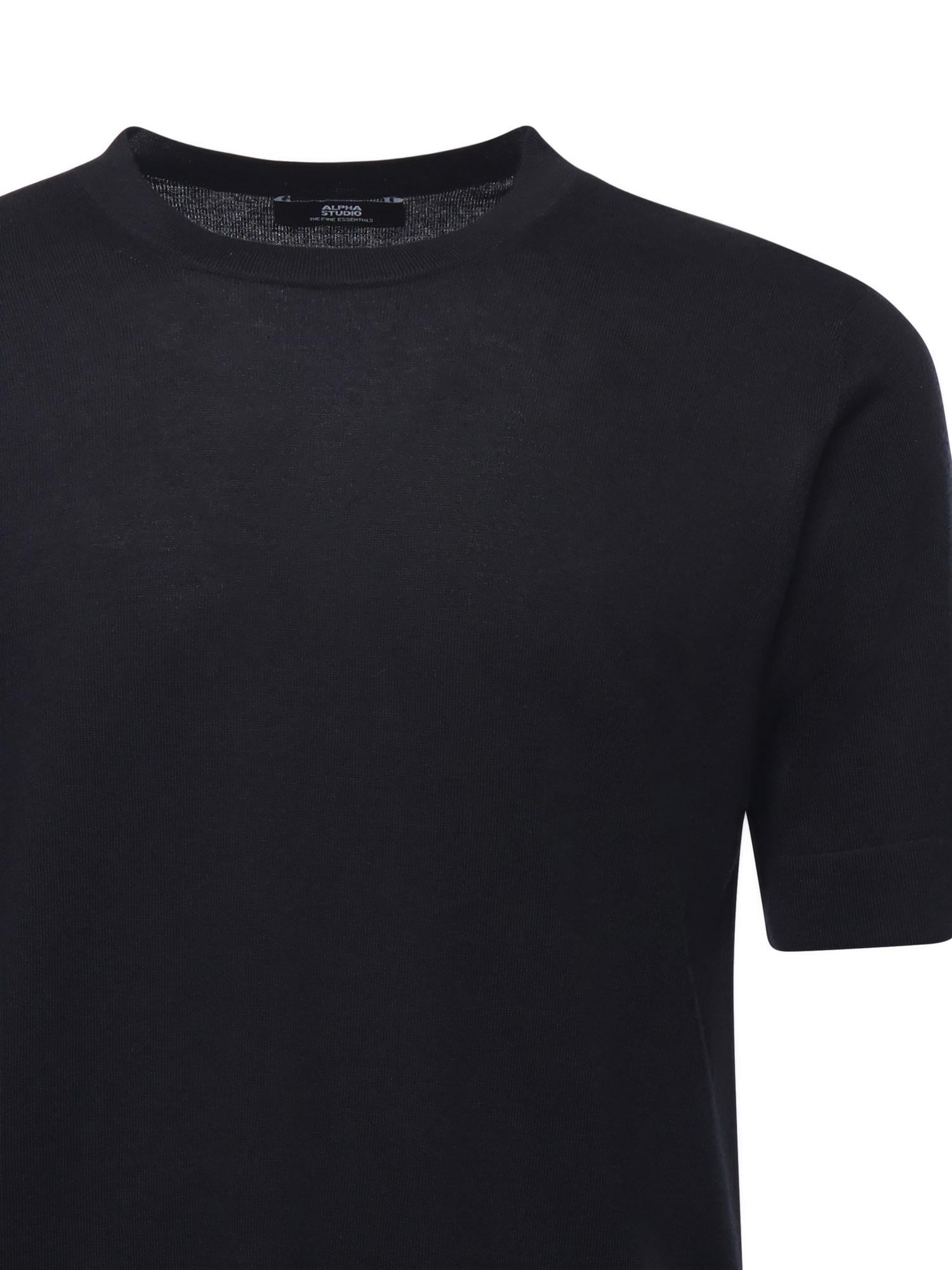 T-shirt girocollo FE6853C 3001 ALPHA STUDIO 