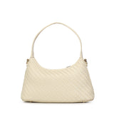 Borsa a spalla Zelda in pelle 73BS9O603 ZELDAOFF WHITE V° 73 