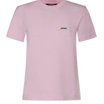 T-shirt in cotone con logo TSW00550AJ00029 431 JACQUEMUS 