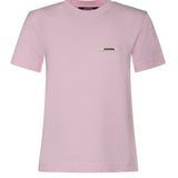 T-shirt in cotone con logo TSW00550AJ00029 431 JACQUEMUS 