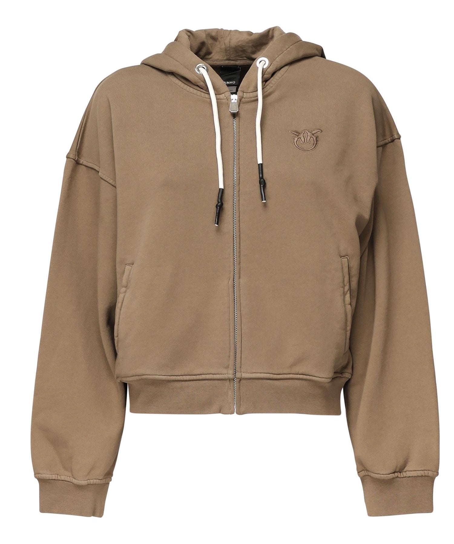 Felpa con logo 105509 A2RBM10 PINKO 