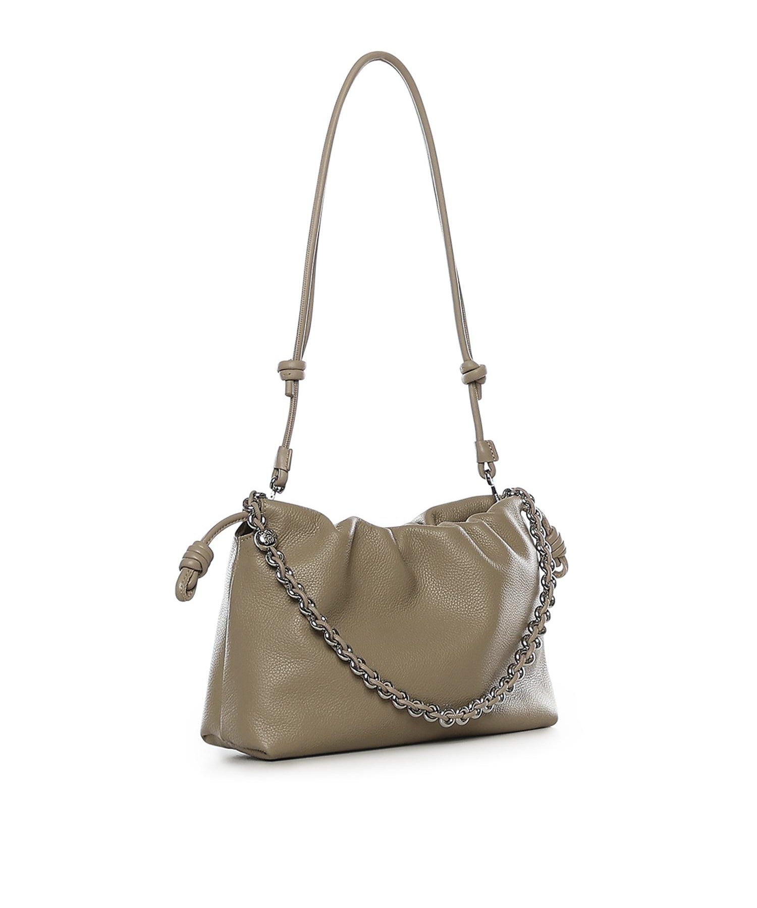 Borsa Flamenco Purse media in pelle di vitello <BR/> A411FCRXAP 5541 LOEWE 