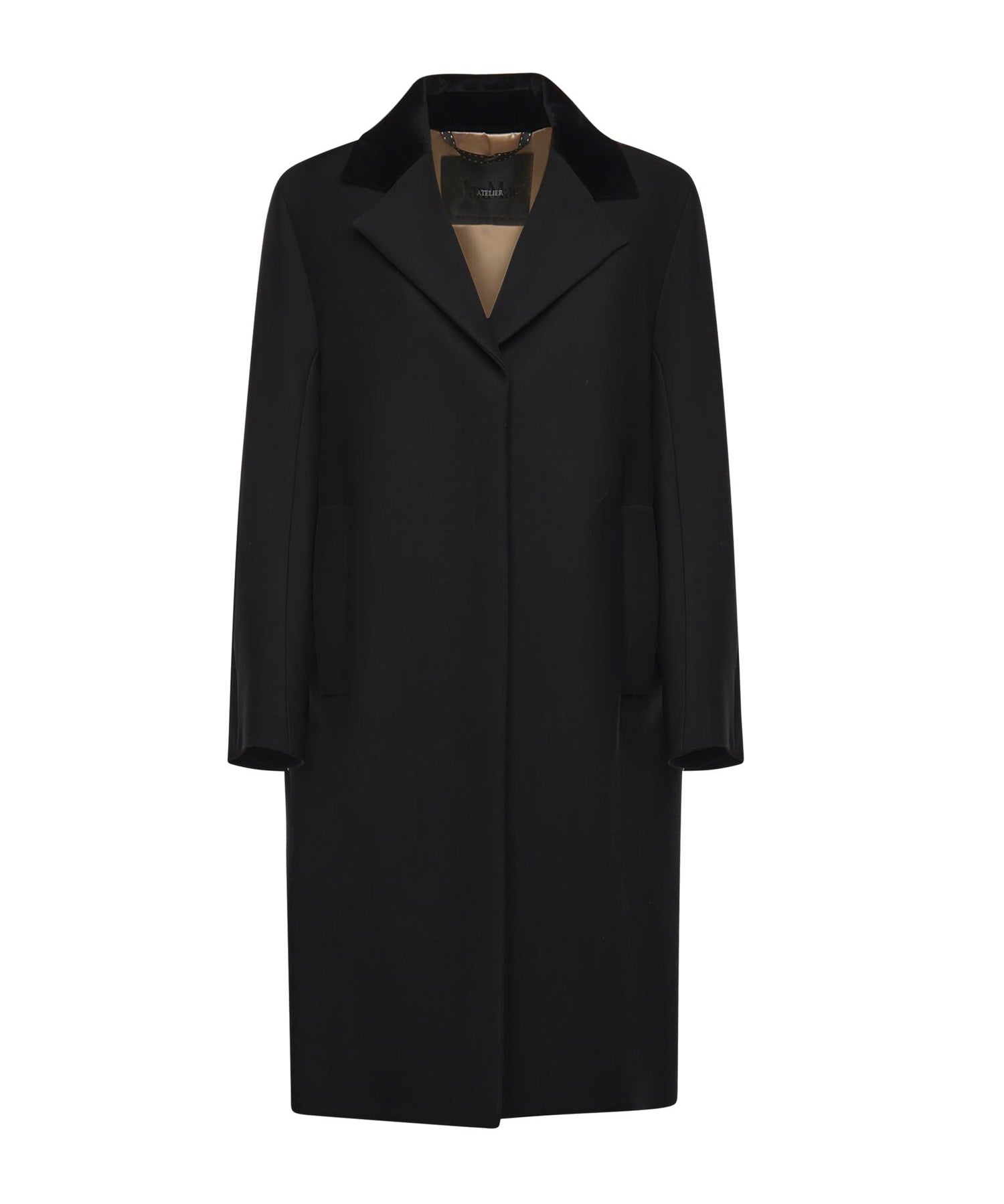 Cappotto in lana e seta 2521016055600 001 MAX MARA 
