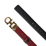 Cintura reversibile e regolabile Gancini<BR/> 23A565 780393826 FERRAGAMO 