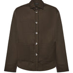 Camicia Tobhias in lana TOBHIAS BRONZO GIULIANO GALIANO 