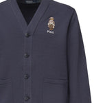 Cardigan con ricamo logo 710980316 001 POLO RALPH LAUREN 