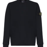 Felpa in cotone malfilé con logo L1S156100034 S0060V0020 STONE ISLAND 