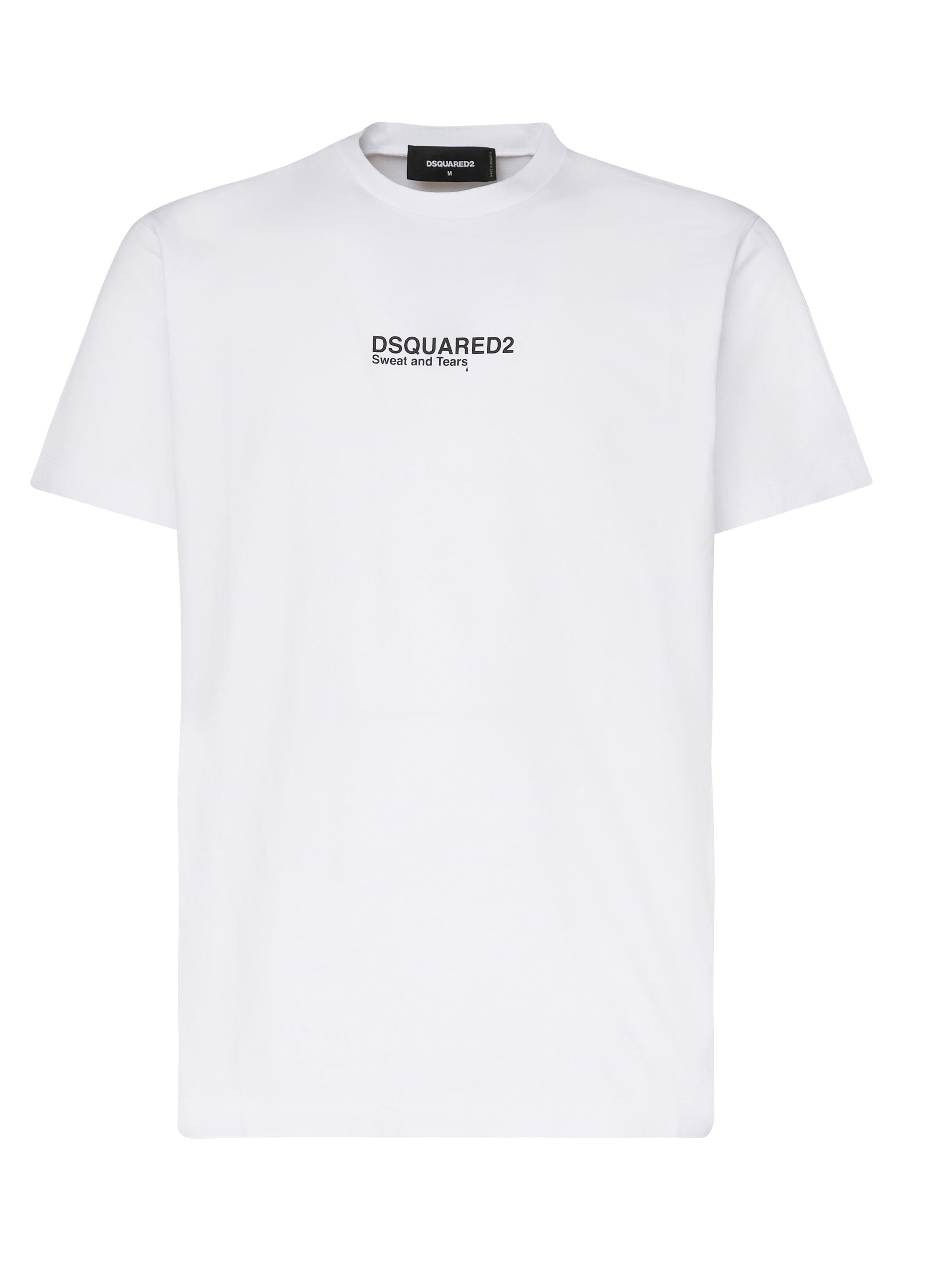 T-shirt con logo S74GD0946 D20020100 DSQUARED2 
