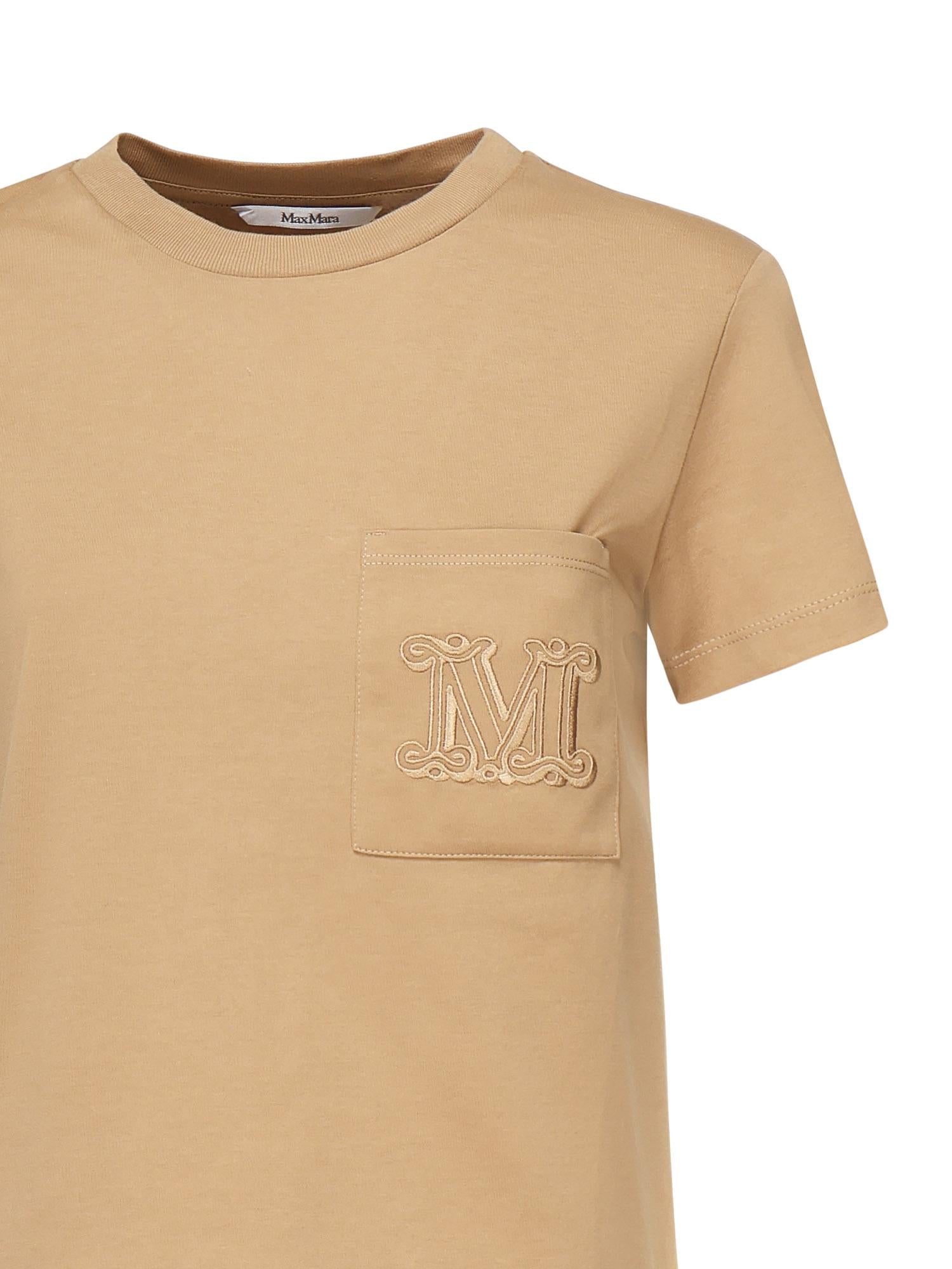 T-shirt in jersey di cotone 2521946041600 003 MAX MARA 
