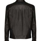 Giacca-camicia stampato pitone LONDON NSP GIULIANO GALIANO 