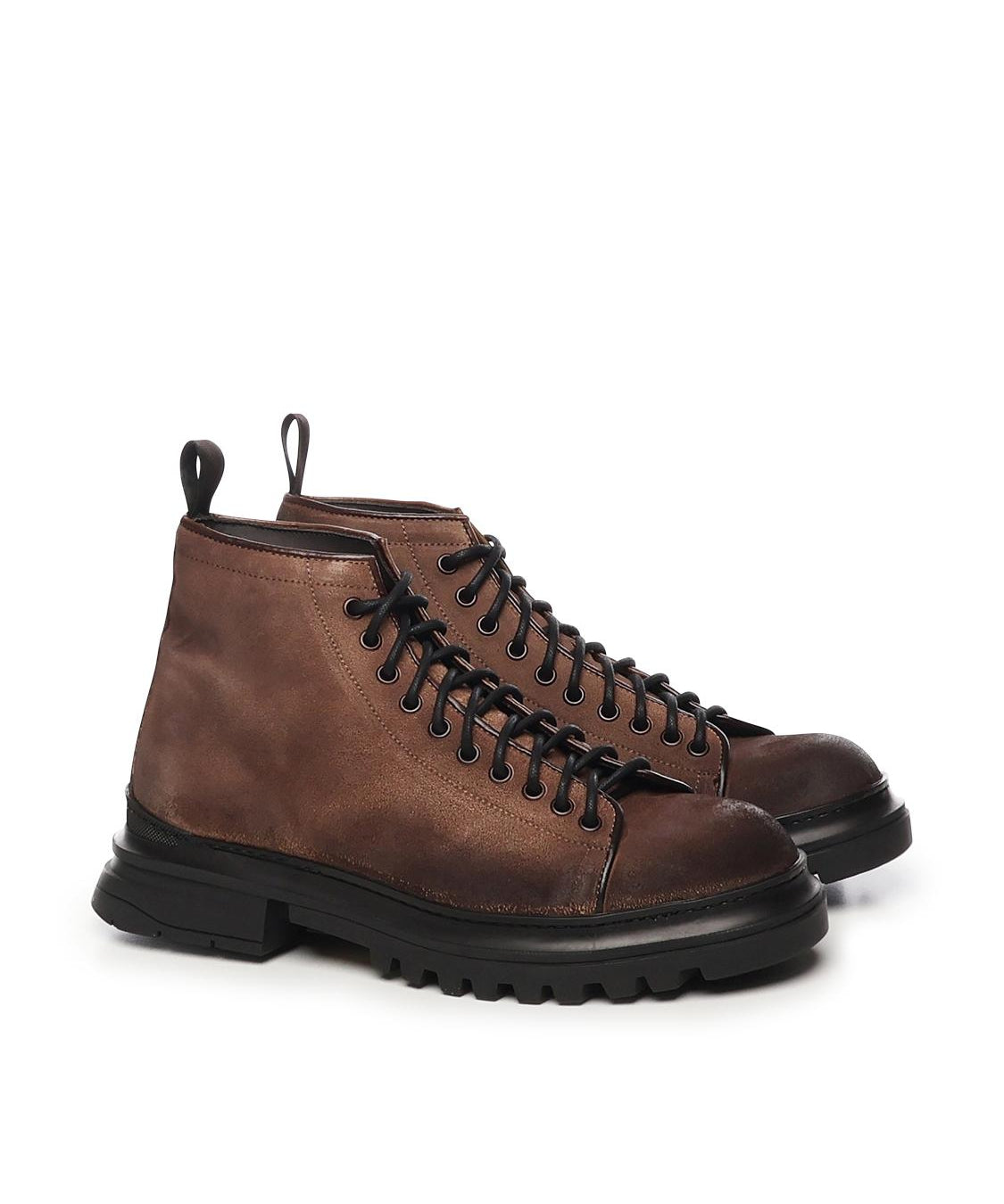 Scarpe Ronnie in camoscio RONNIE CAMOSCIOTABACCO GIULIANO GALIANO 