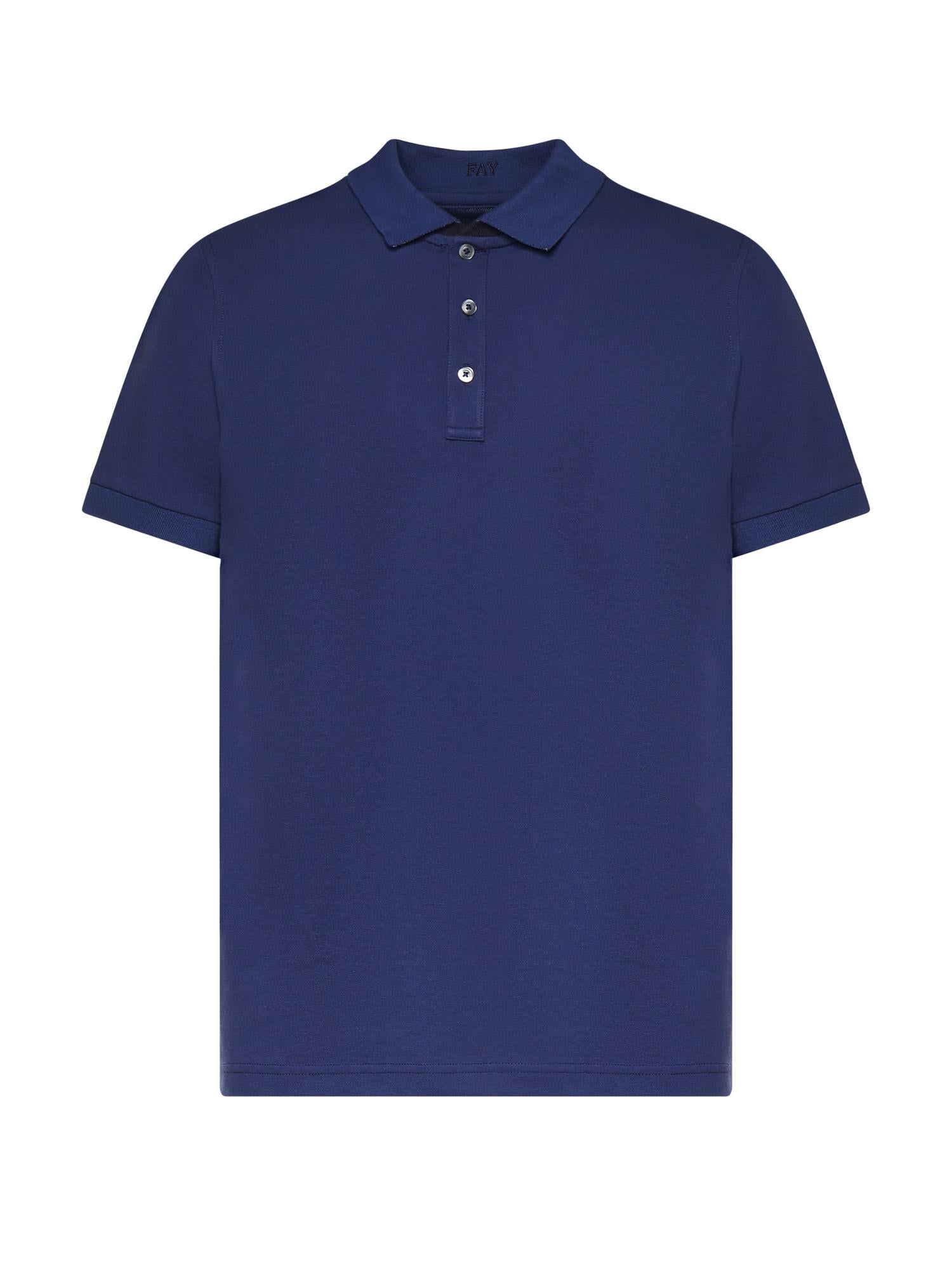 Polo in piquet stretch NPMB252135STDW U803 FAY 