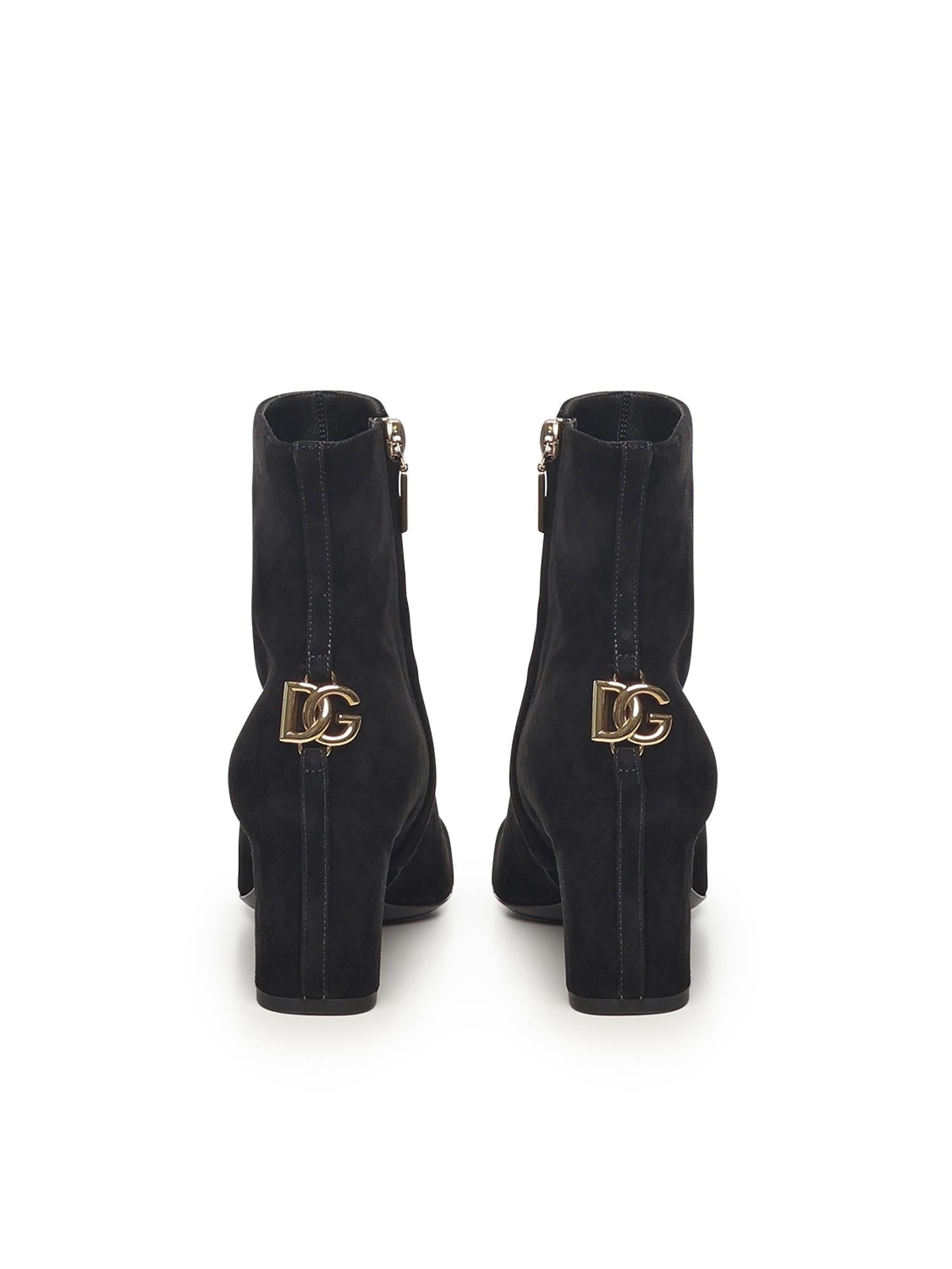 Stivaletto in suede CT1092 A127580999 DOLCE & GABBANA 