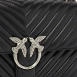 Borsa media a tracolla Love Bag One Chevron 100941 A0GKZ99O PINKO 
