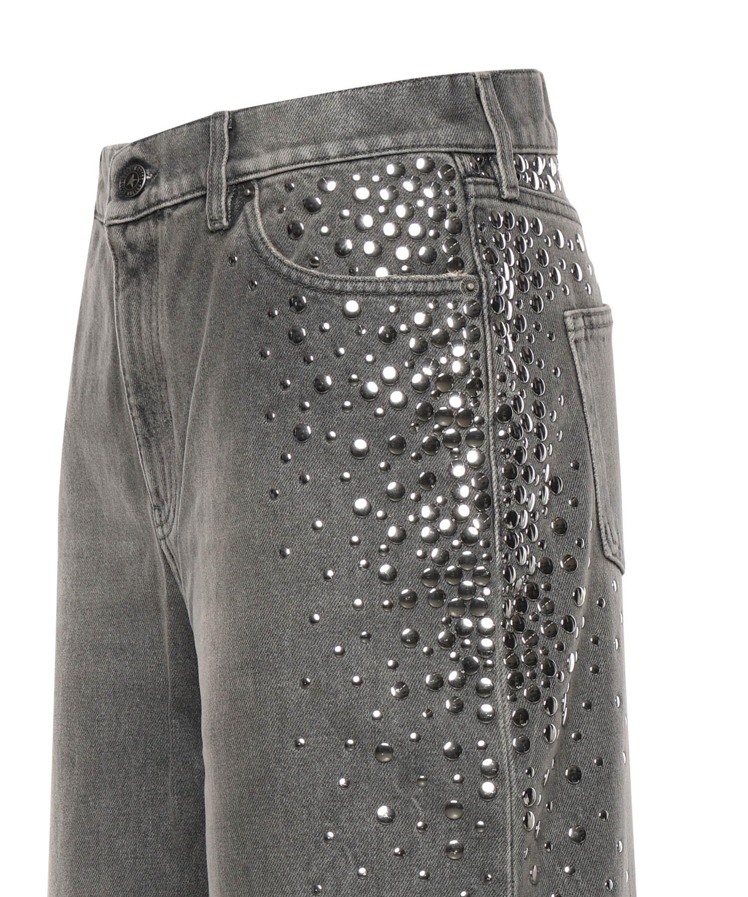 Jeans Melody in denim con borchie GWP02079 P00234860100 GOLDEN GOOSE 