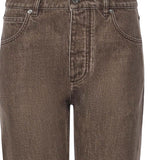 Jeans a gamba dritta in denim 841017 V4ZN02082 BOTTEGA VENETA 