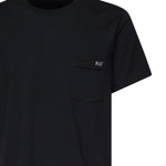 T-shirt con logo ricamato NPMB3501280UCX U806 FAY 