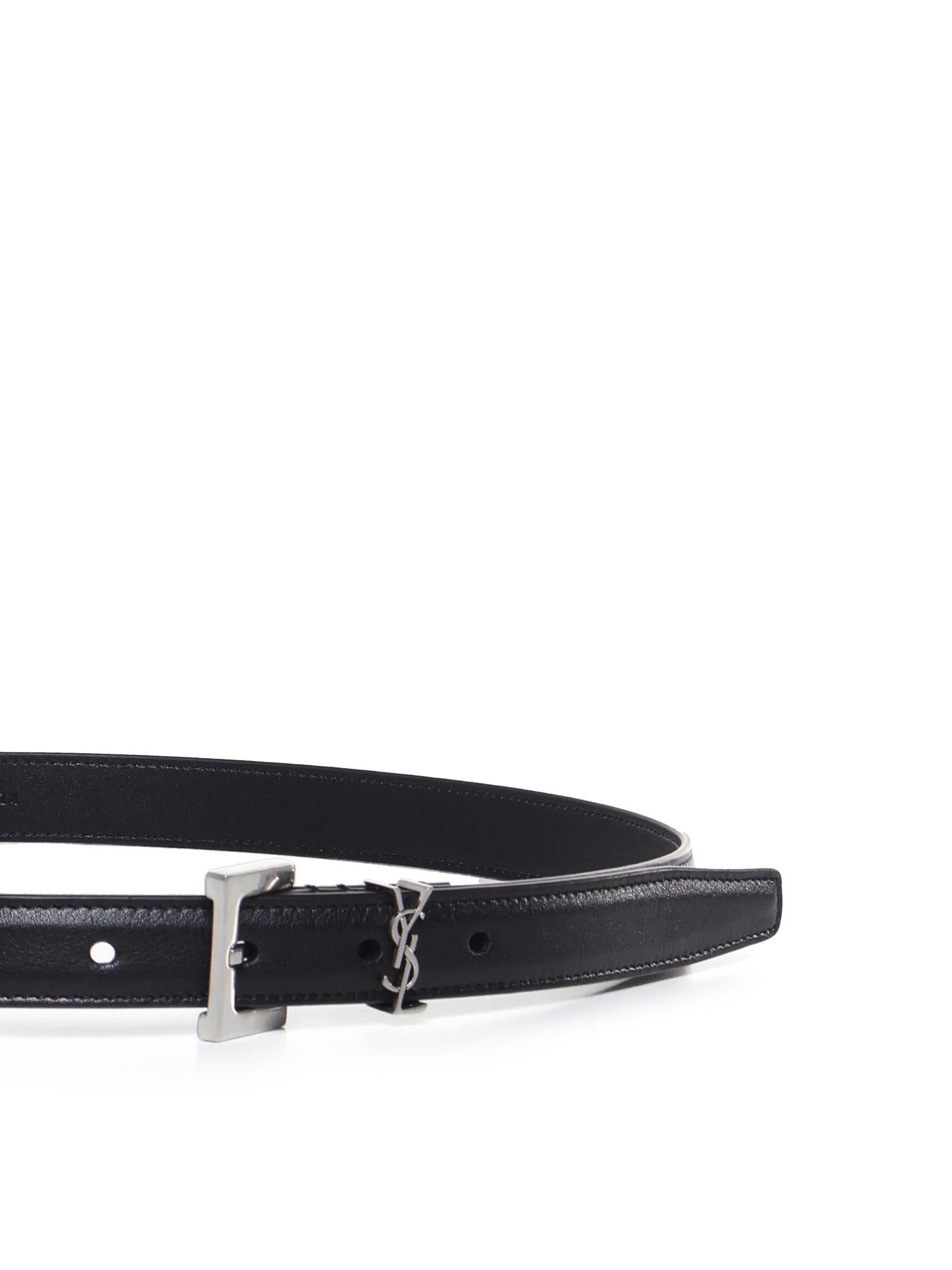 Cintura Cassandre in pelle 554465 BOO0E1000 SAINT LAURENT 