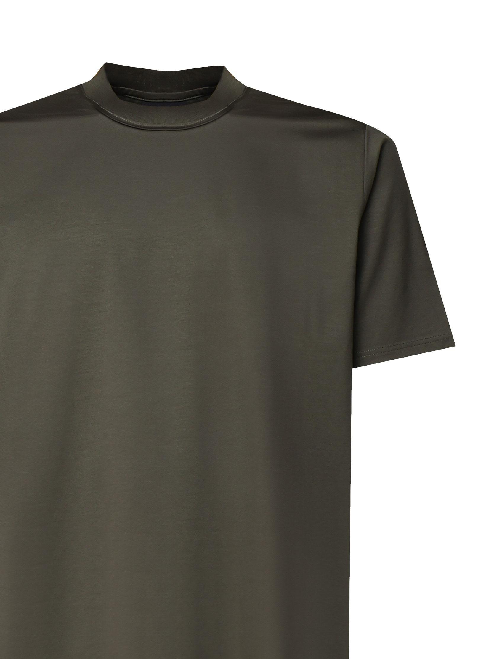T-shirt Vice in cotone premium VICE VERDE GIULIANO GALIANO 