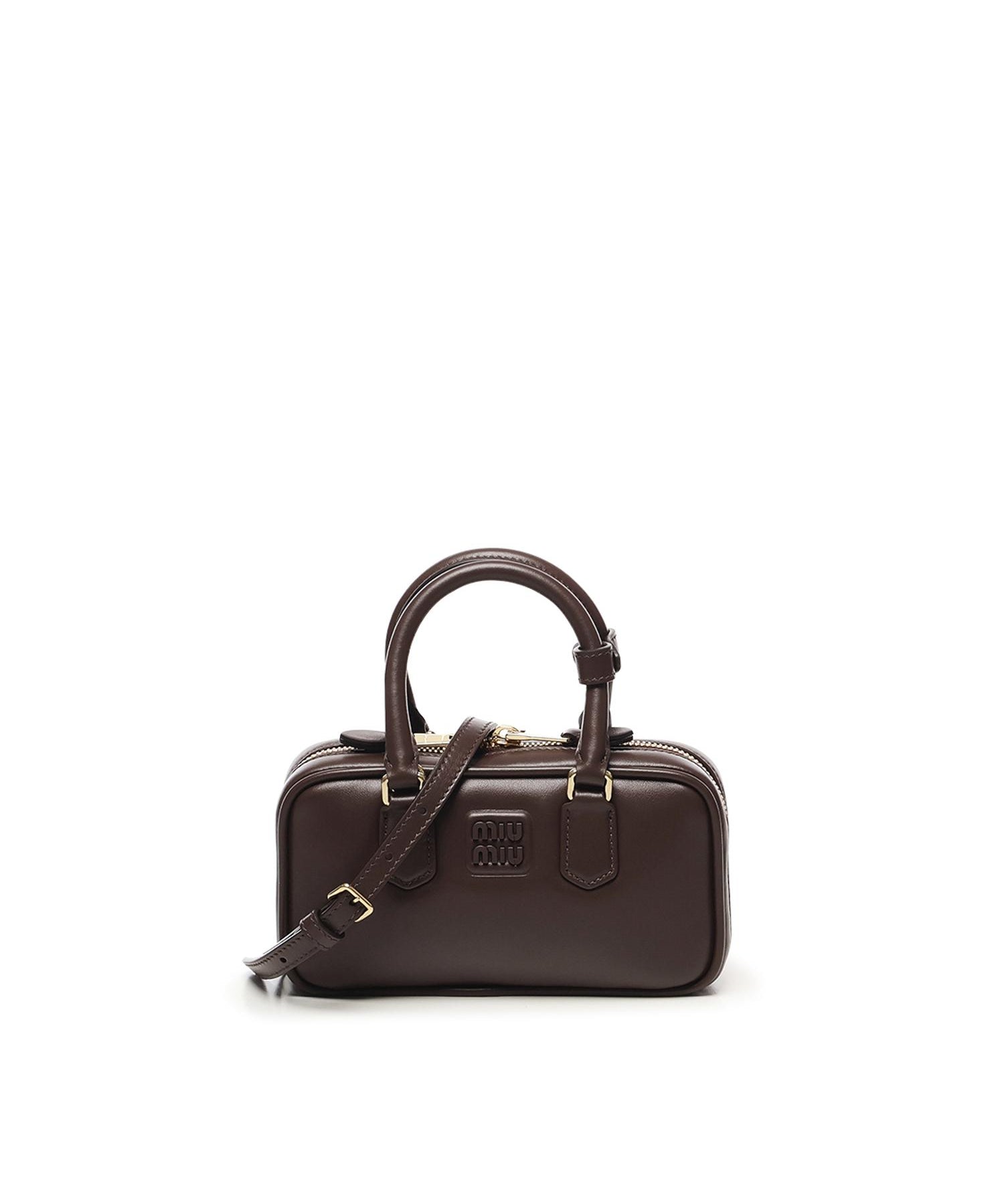 Mini borsa Arcadie in pelle 5BP088 ACR3F0NBL MIU MIU 