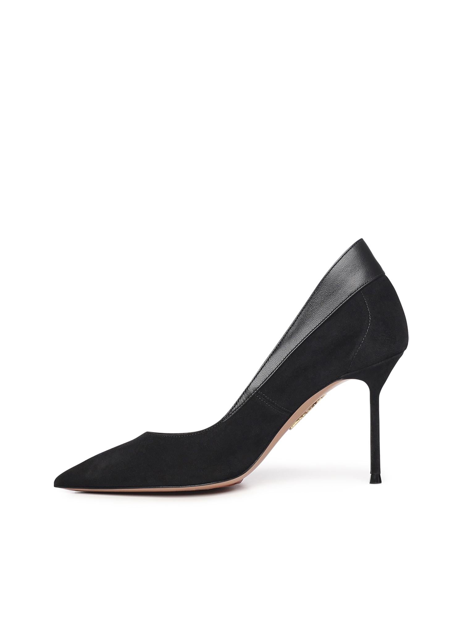 Pumps Guanto in suede GTOMIDP0 SAA000 AQUAZZURA 