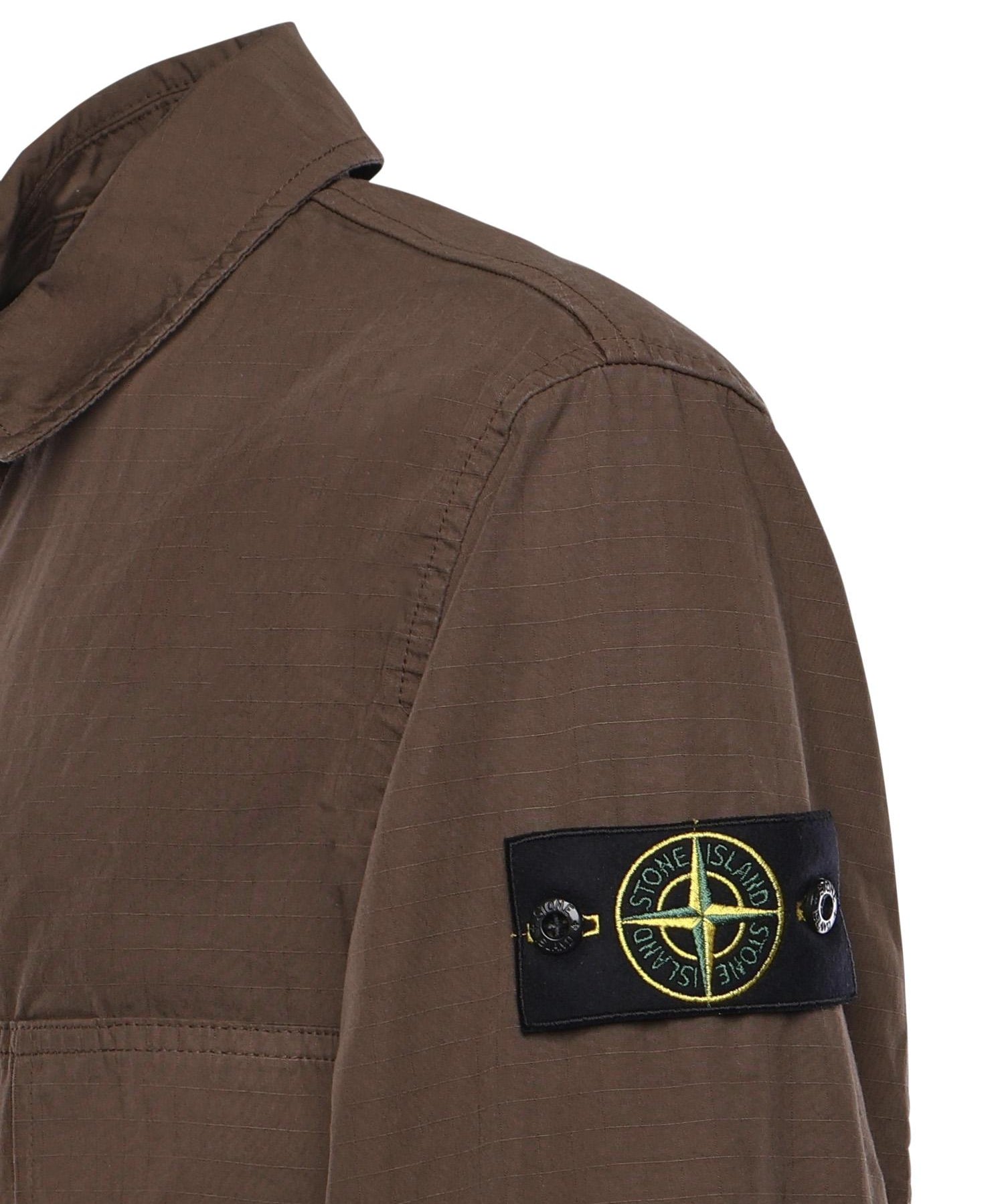 Overshirt in cotone con logo L1S151200005 S0298V007C STONE ISLAND 